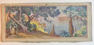 Jos Henri PONCHIN (1897 - 1981), "Les Calanques, vue de la c…