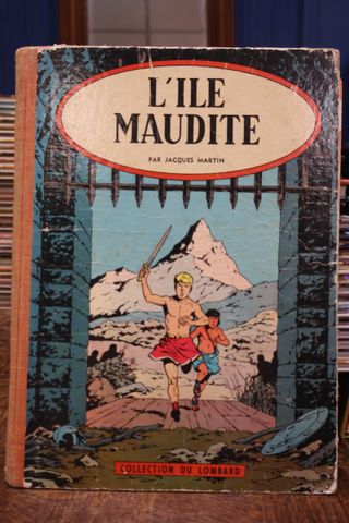 « L’ILE MAUDITE » de 1957, par Jacques MARTIN, Ed. COLLECTION DU ...