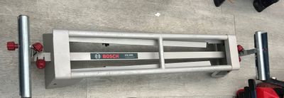 a luggage cart that is sitting on the ground