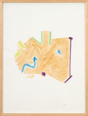 une image représentant un dessin d'une haie sur une feuille de papier