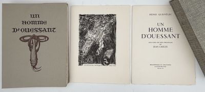 three books sitting on top of a white table next to each other