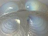 an image of a clear glass bowl with a decorative design