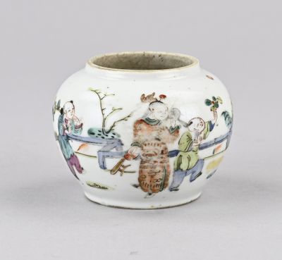 Vase en porcelaine chinoise orné de motifs d'oiseaux et de fleurs