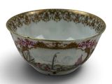 an image of a close up of a bowl on a white surface