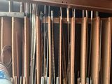 a picture of a garage with a lot of tools