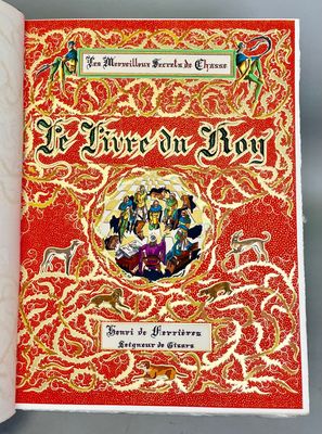 un vieux livre avec l'image d'un homme à cheval