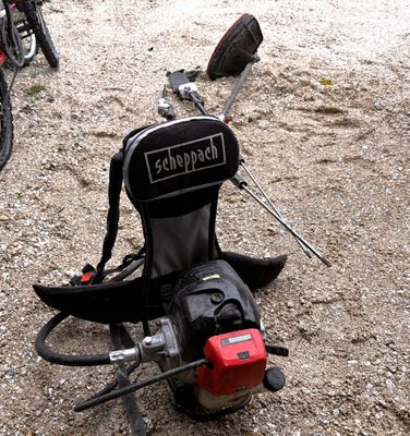 Débroussailleuse 3 en 1 à dos SCHAPPACH thermique - Photo 1