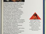 the back cover of a book with a picture of a group of men