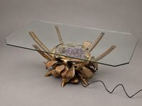 Attribué à Jacques-Duval BRASSEUR (1934-2021) Table basse, l… (photo 3)