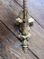 PAIRE D'APPLIQUES à un bras de lumière en bronze ciselé et d… (photo 2)