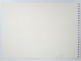 a piece of white paper on top of a white table