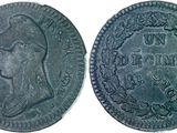 a close up of a coin with an image of a man on it