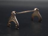 a pair of scissors that are on a table