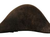 a large brown hat on a white background