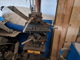 a machine that is sitting inside of a building