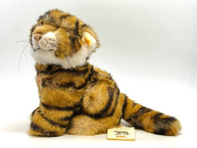 STEIFF. Tigreau en peluche, Ref.