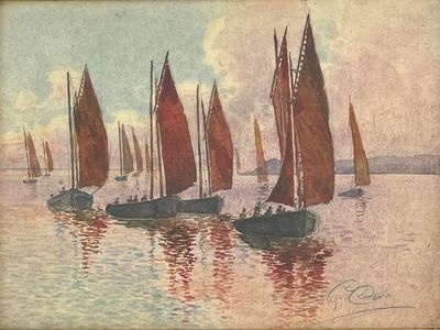 de nombreux voiliers qui naviguent sur l'eau