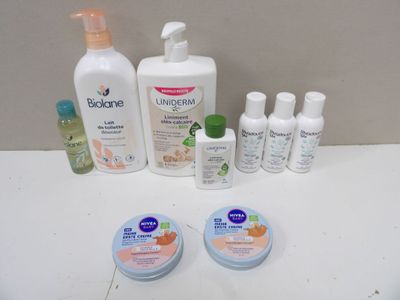 many different types of skin care products on the counter
