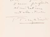 une image d'une lettre manuscrite rédigée par un homme
