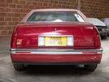 a red car that is parked in a garage