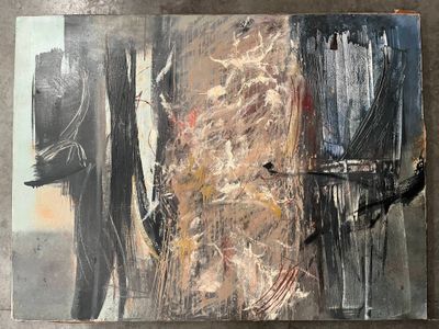 Jean Pierre DOLLA (1946) Abstraction du paysage - Photo 1