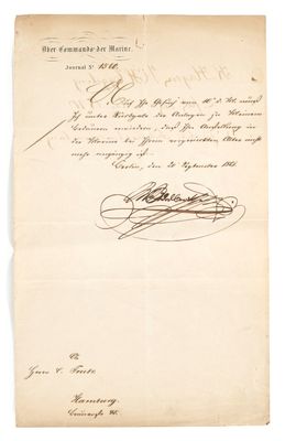 une lettre manuscrite du président des états-unis