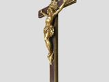 a cross with a crucif on it on a white background