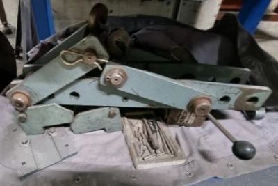 a pile of tools sitting on top of a table