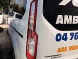 a van that is parked on the side of the road