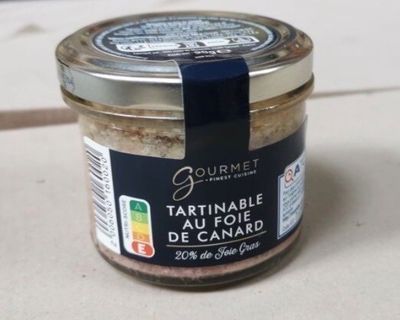 Lot de 45 Tartinable au foie de Canard (20%) - Gourmet Fines…