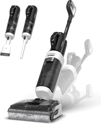 a black and white photo of a vacuum and three other vacuums