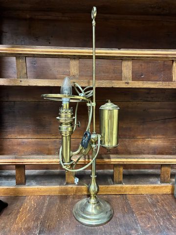 GIEN – Lampe de table en faïence modèle renaissance. Joint Lampe 