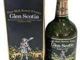 an image of a bottle of glen scotch whisky next to a box