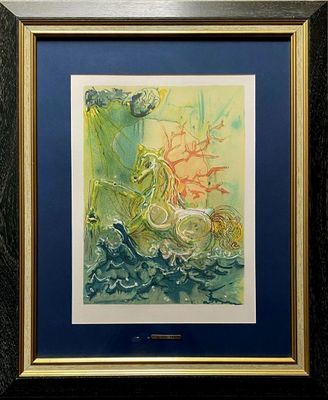 Salvador Dali (d'après) - Neptune, 1983