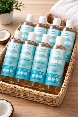 Lot de 12 gels douche air de vacances 300 ml r