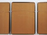 a picture of a three paneled room divider in a room