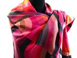 pink and black scarf on a mannequin mannequin mannequin mannequin mannequin mannequin mannequin mannequin manne
