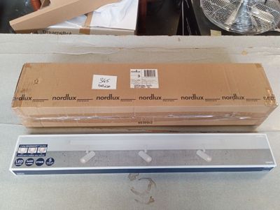 LOT DE 3 nordlux OMARI, 3-Rail, Blanc, IP20, LED module - NO…