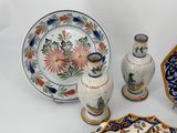a lot of decorative items that are on the table