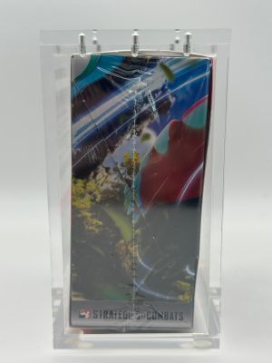 a picture of a card in a clear box
