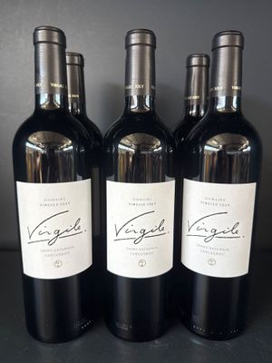 Lot de 6 bouteilles (rouge) domaine virgile joly- saint satu…