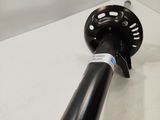 a black blow dryer sitting on top of a white counter