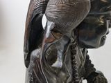 a statue of a man with a turban on his head