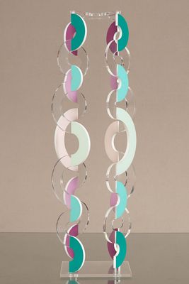 Martha S. Boto (1925-2004) Sculpture cinétique Plexiglas et …
