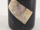 a bottle of wine that has a label on it