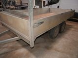 an image of a trailer being built in a garage