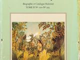 the cover of the book le douanier rousseau en son tempss