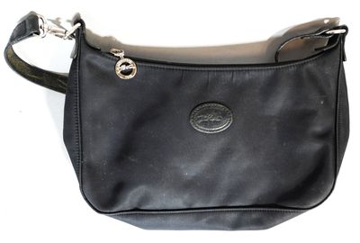 LONGCHAMP Pochette en tissu noir
