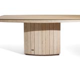 an image of a wooden table with a wooden top