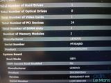 a close up of a computer screen with a lot of information on it